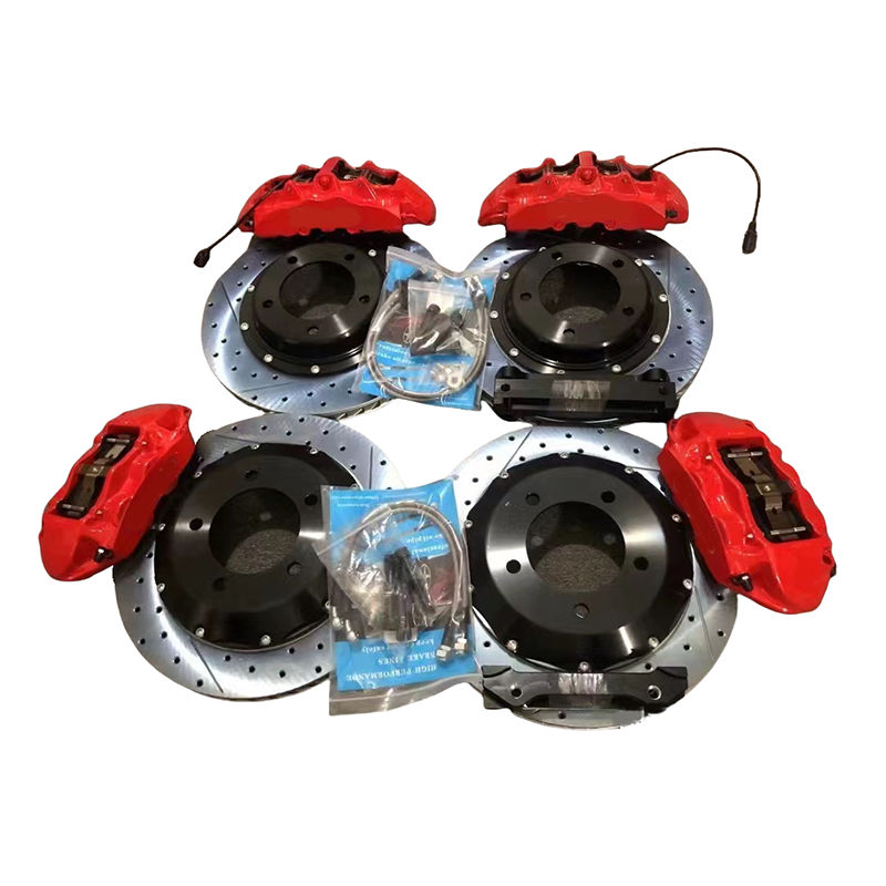 Factory Customised Color Big Braking Kit GT4 4 Piston Brake Caliper Kit Racing Braking System for Toyota LAND CRUISER Rear Kit